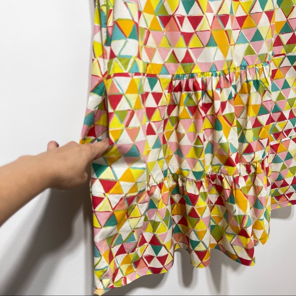 SALONI Printed Ashley B Shift Dress Size 2 in Multicolor - Picture 9 of 14